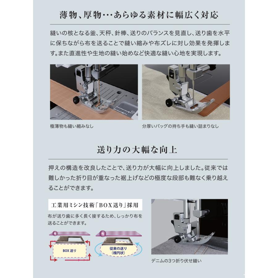 JUKI ジューキ 「HZL-B700」コンピューターミシン 家庭用ミシン 黒