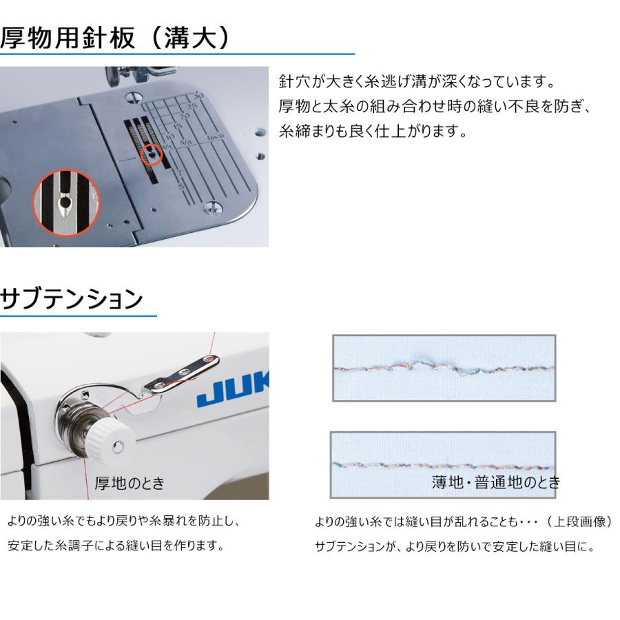 【純正コルクマット＆サービス4点セット付】本格直線専用ミシン JUKI ＜SL-100＞｜fujisawamishin｜05