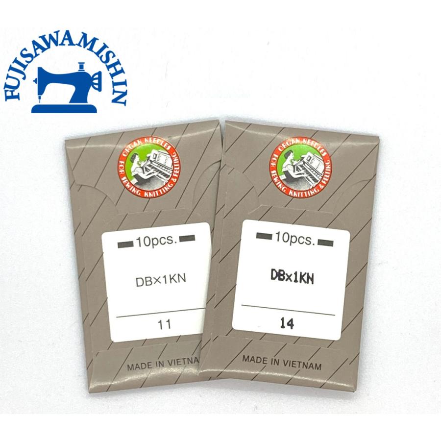ORGAN オルガン 「DB×1KN」 #11 #14 ニット専用針 職業用ミシン針 工業