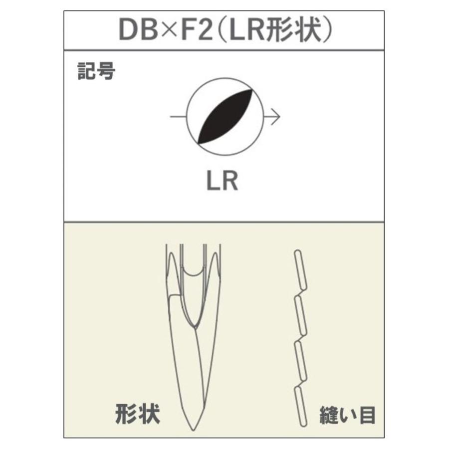 ORGAN オルガン 「DB×F2」 #11 #14 #16 #18 革用ミシン針 職業用ミシン