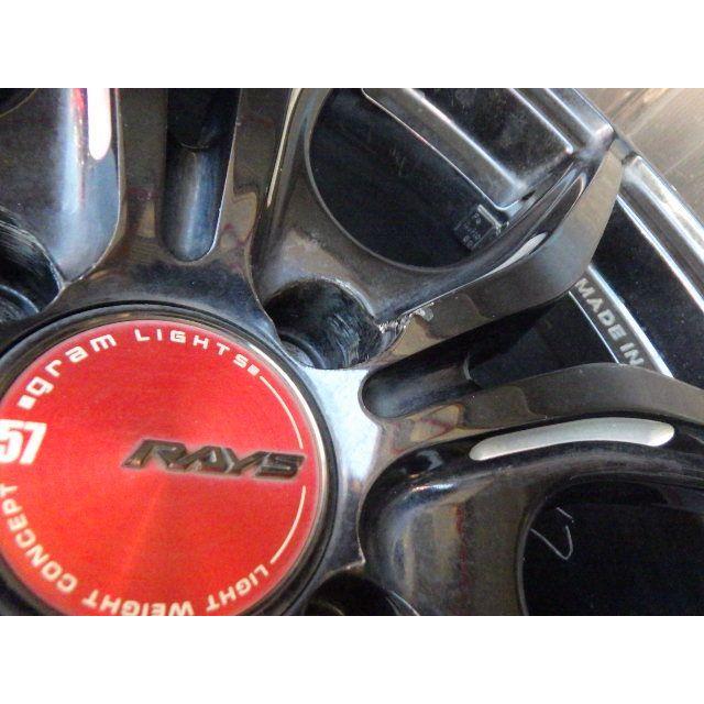 2932】B△送料無料△RAYS Gram Lights 57FXX△17x7.0J 4穴 PCD100 +42 