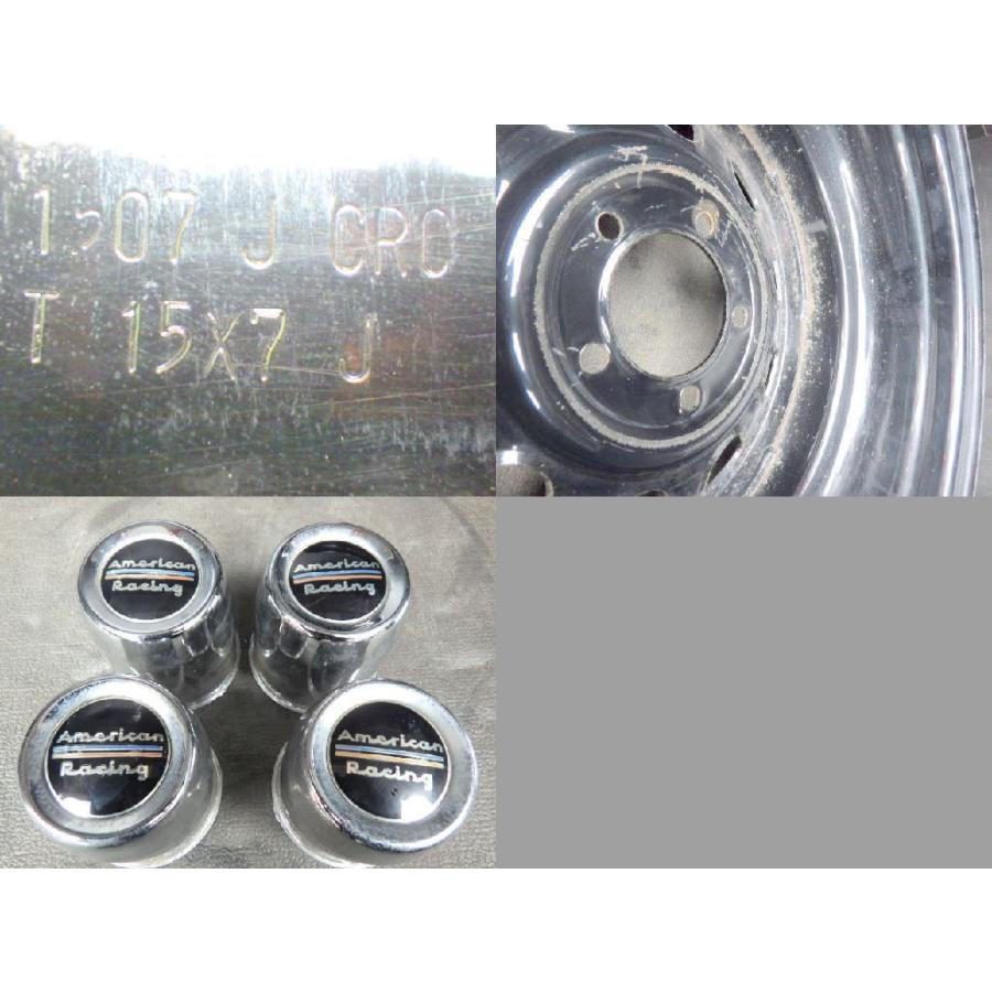 【2947】A 送料無料 American Racing AR767 鉄ホイール 15x7.0J 5穴 PCD114.3 +4 4本 ...