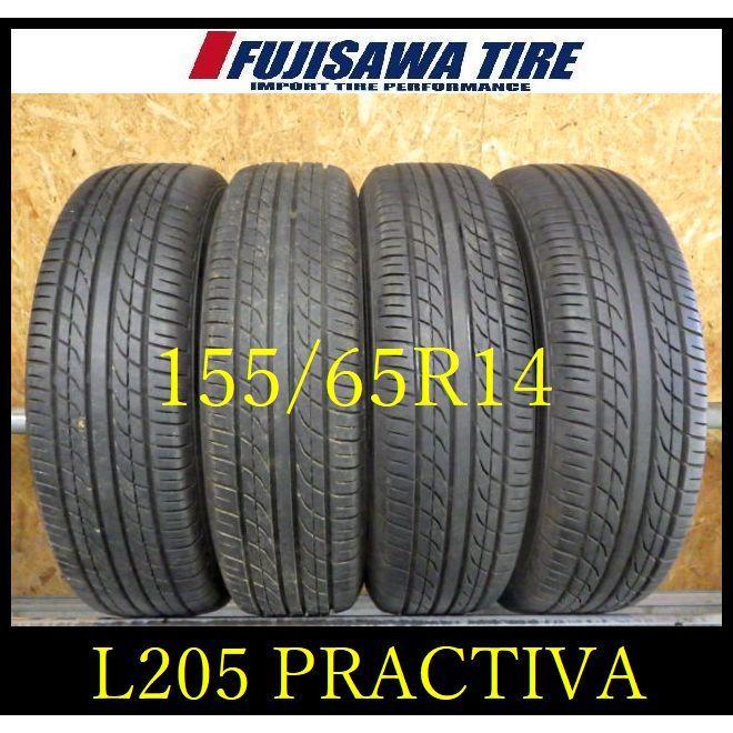 【L205】 送料無料 2024年製 約8部山 PRACTIVA 155/65R14 4本 : フジサワタイヤ ヤフーSHOP - 通販 ...