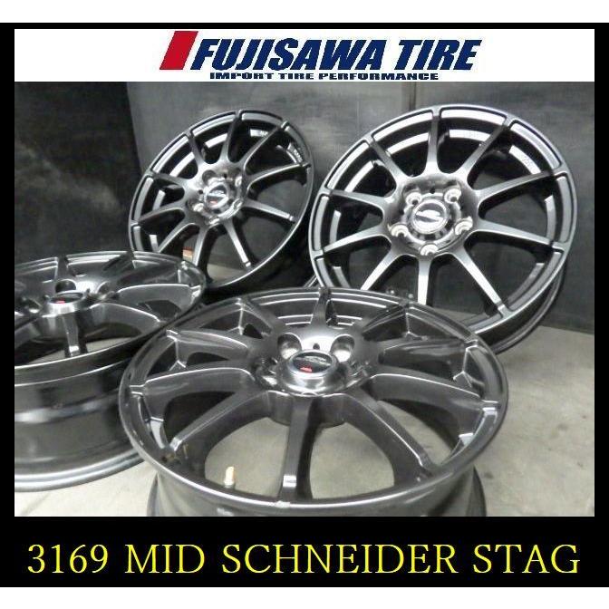 【3169】B送料無料 MID SCHNEIDER STAG 16x6.5J 5H 114.3 +53 4本 : フジサワタイヤ ヤフー ...