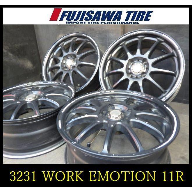 WORK 【3231】B送料無料△WORK EMOTION 11R△16x6.5J 4H 100 +42△4本 