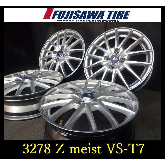 3278】B△送料無料△Zmeist VS-T7 ホイール△15x4.5J 4穴 PCD100