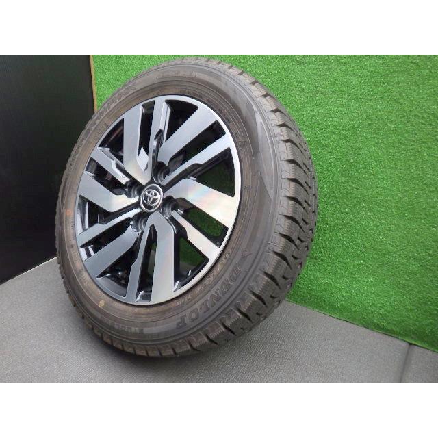 ②ルーミー純正ホイールタイヤ４本セット ホイール14×5J 165/65R14 トヨタ純正ルーミー タイヤ 165/65R14