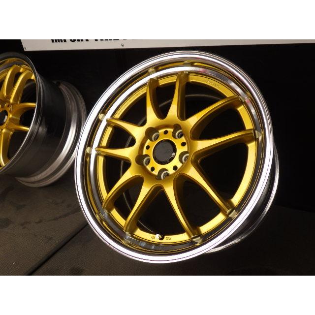 【1066】KZ02203224◆WORK EMOTION CR2P◆18x8.5J 5穴 PCD114.3 +40◆4本◆シビック　マークＸなど｜fujisawatire｜03