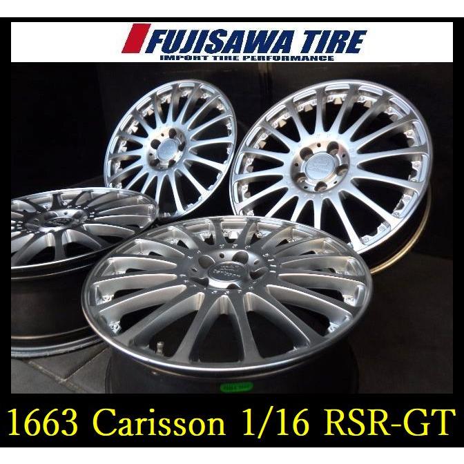 1663】☆OT7911114◇Carlsson 1/16 RSR-GT ホイール◇18x7.5J 5 1663】☆OT7911114◇Carlsson 1/16 RSR-GT ホイール◇18x7.5J 5