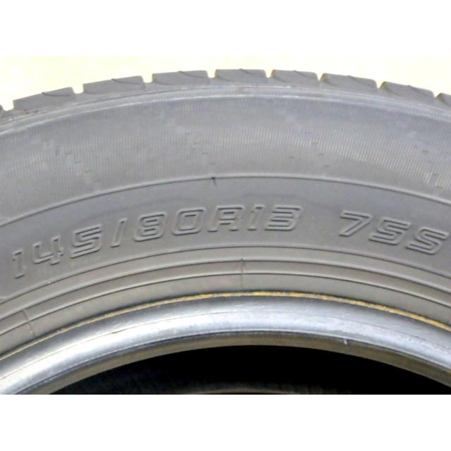 【C123】R7003014 送料無料・代引き可 店頭受取可 2023年製造 約7.5部山 ◆DUNLOP ENASAVE EC204◆145/80R13◆4本｜fujisawatire｜07