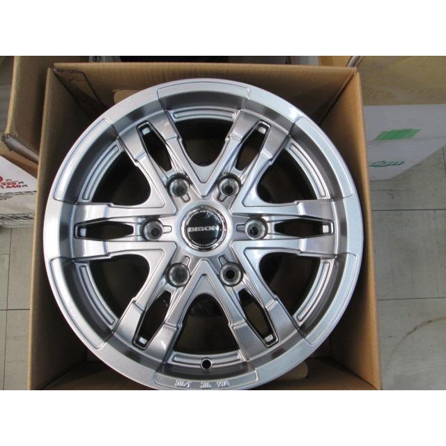 展示未使用品4枚セット】ホットスタッフ BISON BN03 15インチ6.0J+33 6 