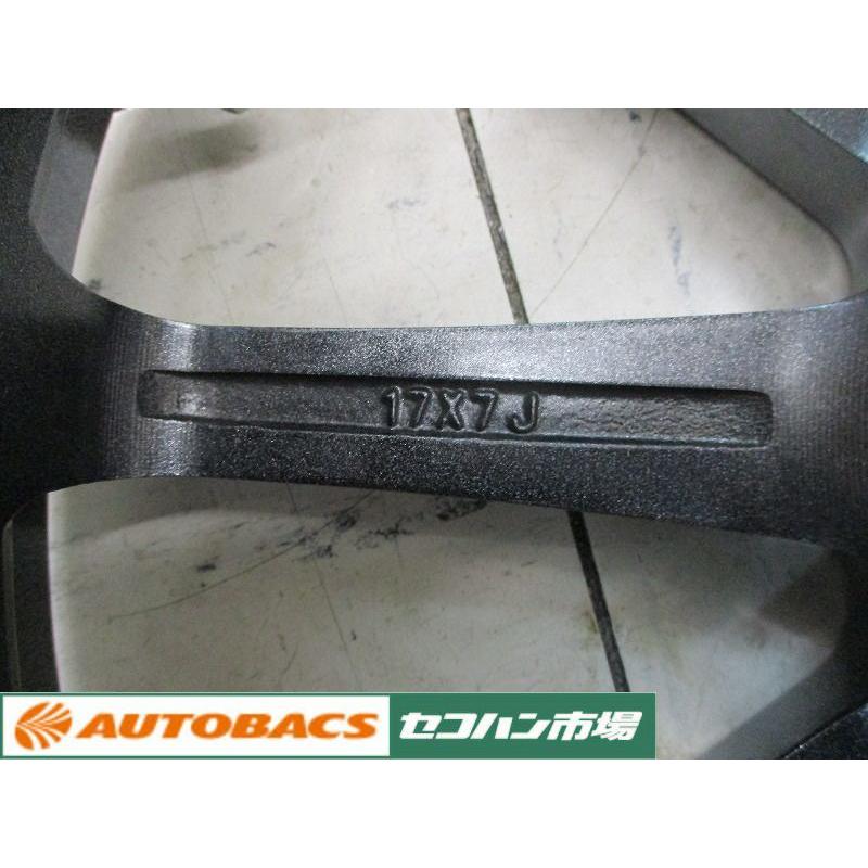 値下げ：中古品4枚セット）ブランドル562 17インチ7.0J+53 5穴PCD114