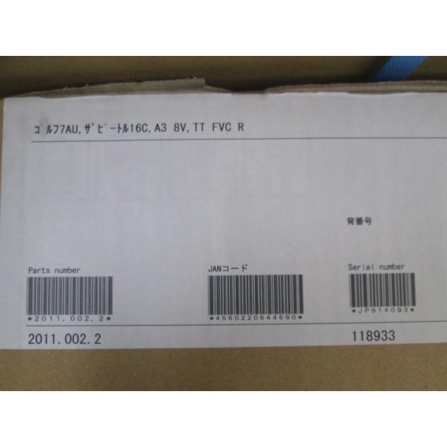 美品]RECAROシートレール2011.002.2 VWゴルフザビートル