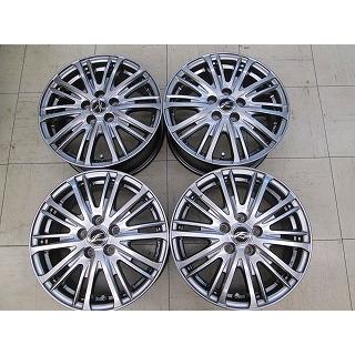 中古品4枚セット】Fang SINOLION 15インチ 6.0J+43 PCD100/5穴  