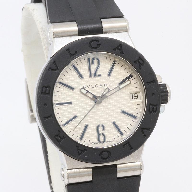 BVLGARI ブルガリ ディアゴノ デイト DG29SV クォーツ レディース