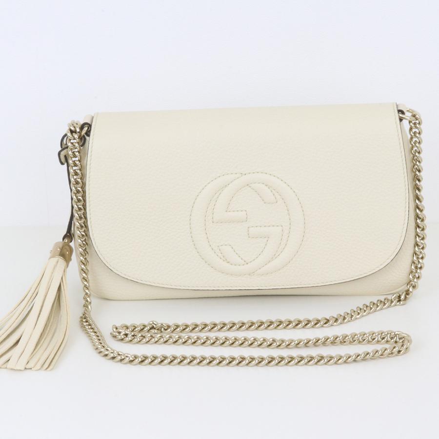 GUCCI（グッチ） ソーホー インターロッキングG 536224 アイボリー 