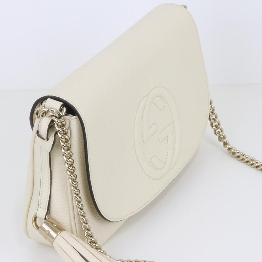 GUCCI グッチ ソーホー インターロッキングG 536224 アイボリー