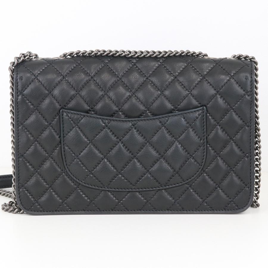 CHANEL ワイルドステッチ チェーンショルダーバッグ ワイルドステッチ CHANEL シャネル 30cm チェーン ショルダー
