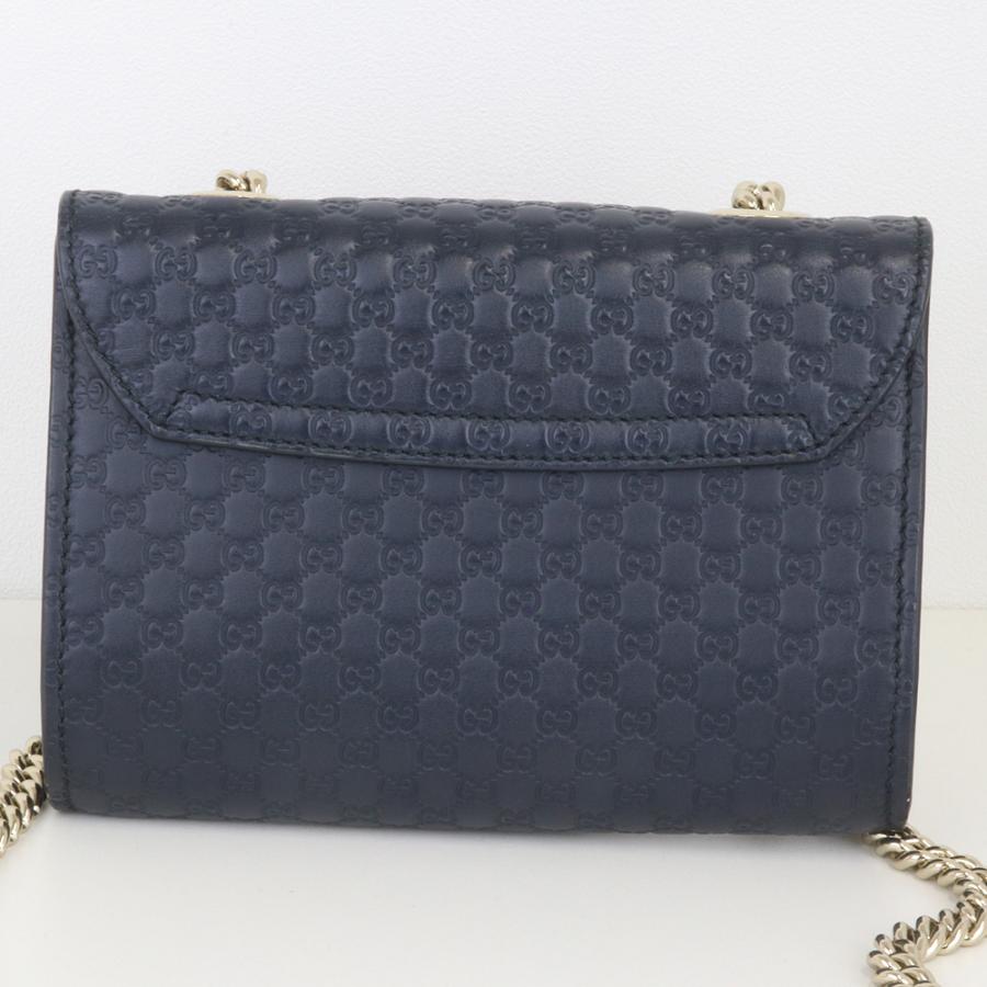 GUCCI チェーンショルダーバッグ GUCCI（グッチ） マイクログッチシマ 449636 チェーン ショルダー
