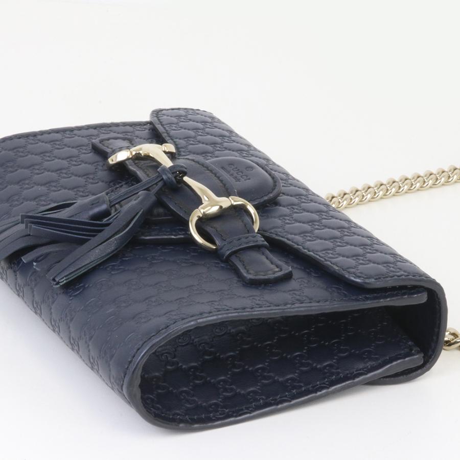 GUCCI（グッチ） マイクログッチシマ 449636 チェーン ショルダー