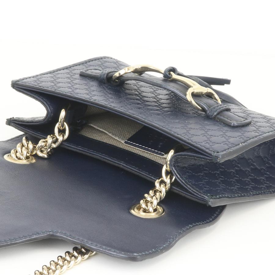 GUCCI（グッチ） マイクログッチシマ 449636 チェーン ショルダー