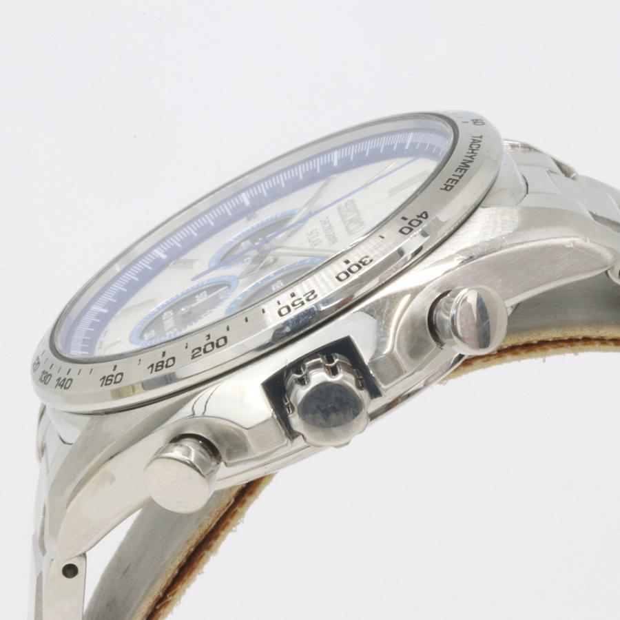 SEIKO（セイコー） V175-0FA0 ソーラー クロノグラフ 腕時計 （質屋 藤