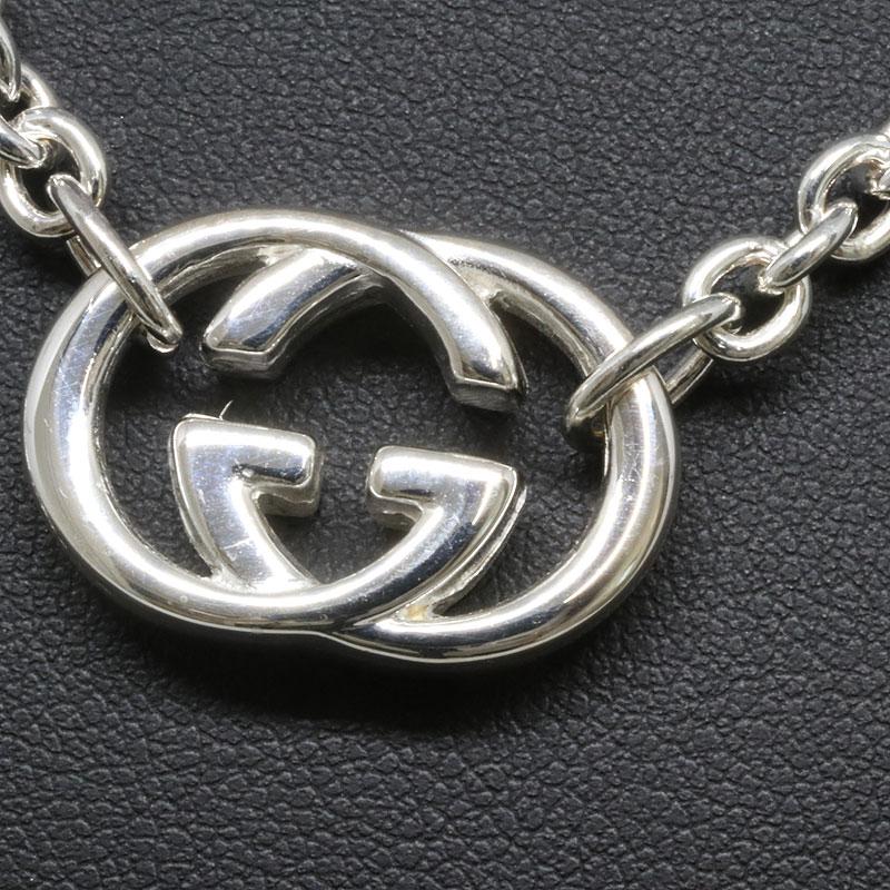チェーン GUCCI グッチ 925 シルバー インターロッキングG チェーン GUCCI グッチ 925 シルバー インターロッキングG
