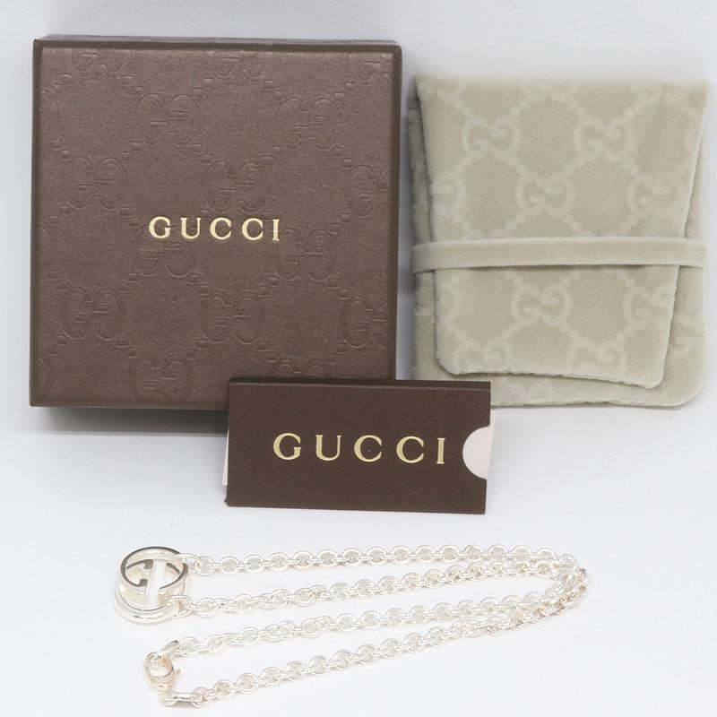 チェーン GUCCI グッチ 925 シルバー インターロッキングG チェーン GUCCI グッチ 925 シルバー インターロッキングG