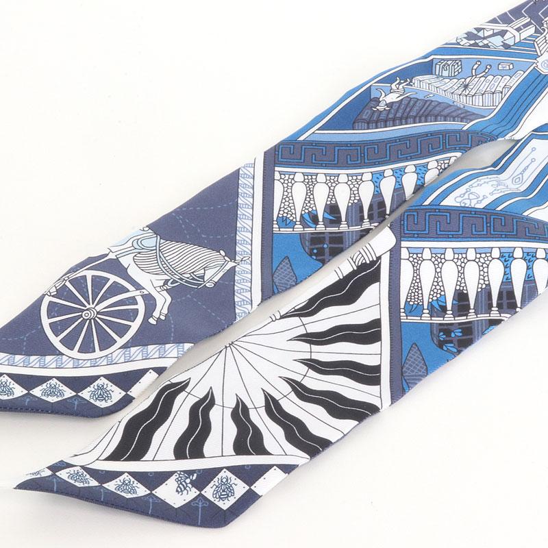 HERMES（エルメス） 美品！ OBJETS DE CURIOSITE ツイリー 063757S