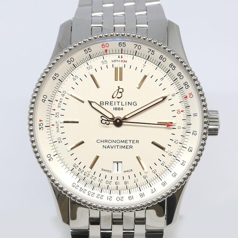 ナビタイマー BREITLING ブライトリング A17326211G1A1 オートマチック 