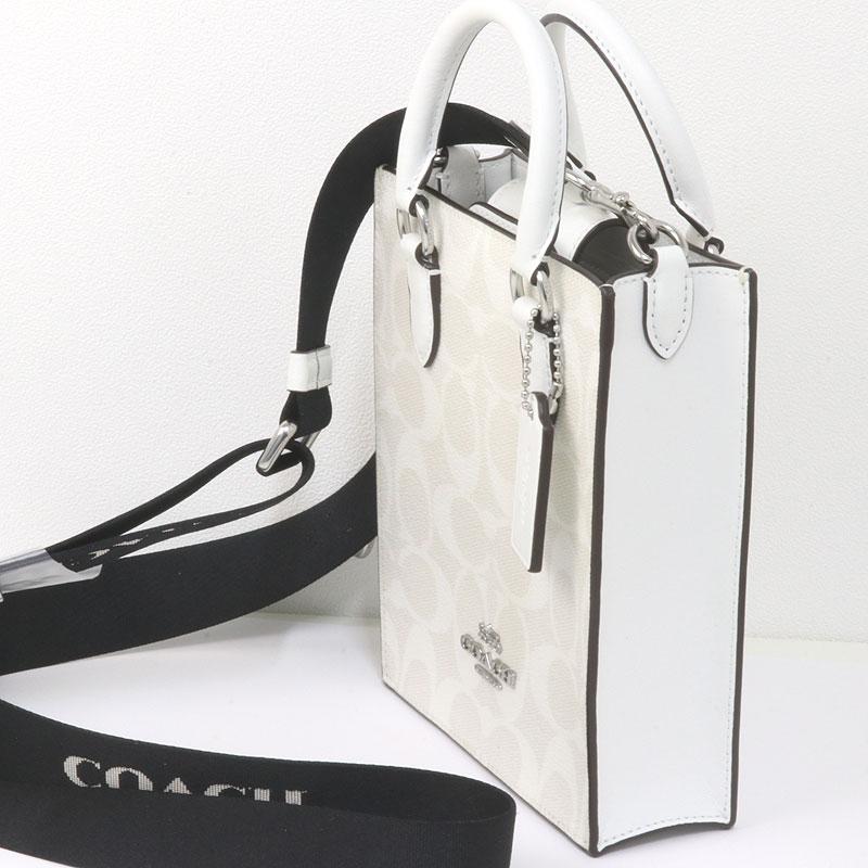 COACH（コーチ） ノース サウス ミニ トート・シグネチャー キャンバス