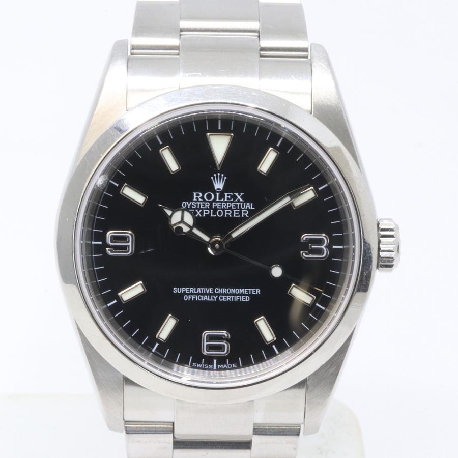 文庫　川蝉 エクスプローラー（ROLEX） OH済！ ROLEX ロレックス 114270
