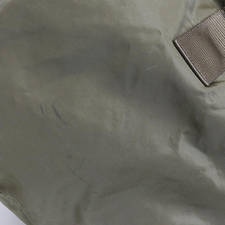 PRADA（プラダ） 50cm ナイロン ボストンバッグ カーキ （質屋 藤千