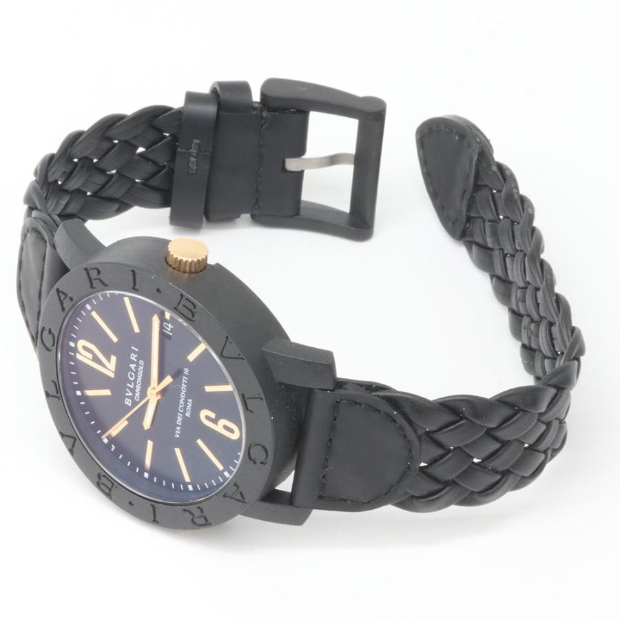 BVLGARI（ブルガリ） BB40CL ブルガリブルガリ カーボンゴールド 自動 