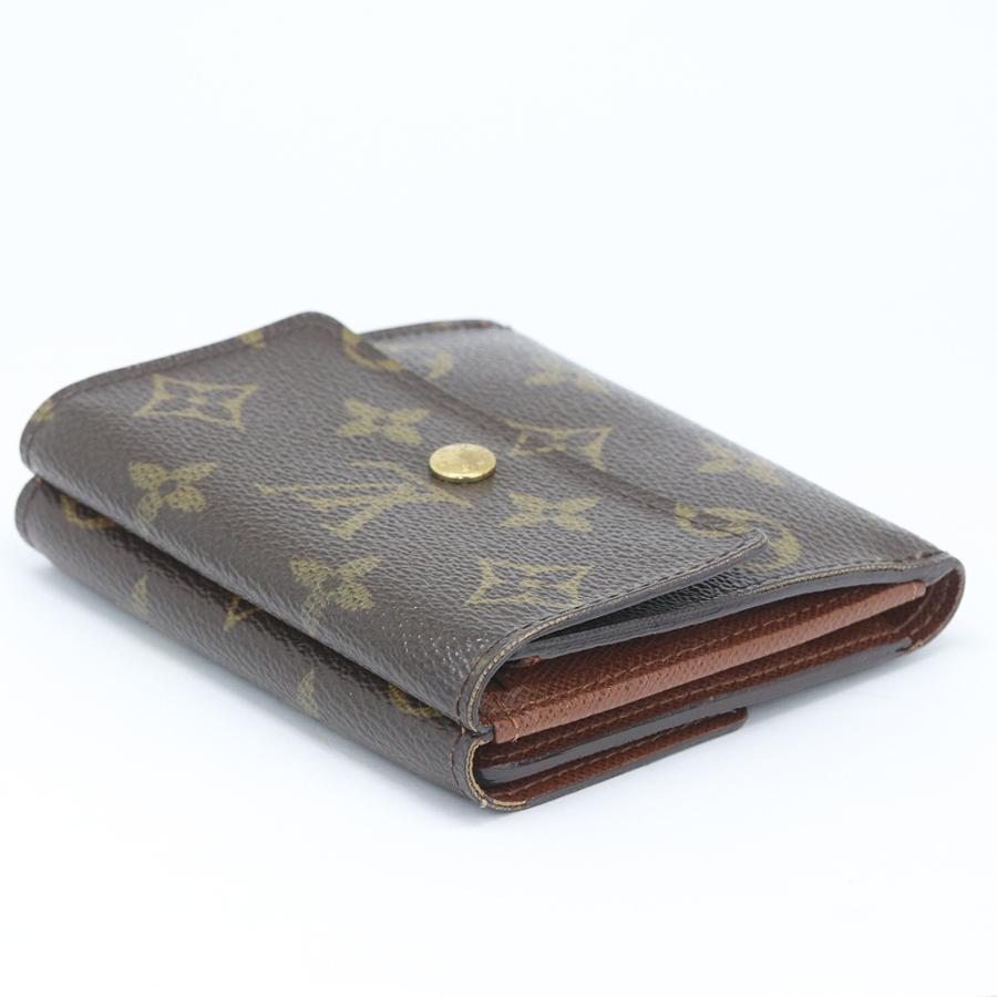 LOUIS VUITTON（ルイ・ヴィトン） モノグラム M61652 Wホック 折り財布
