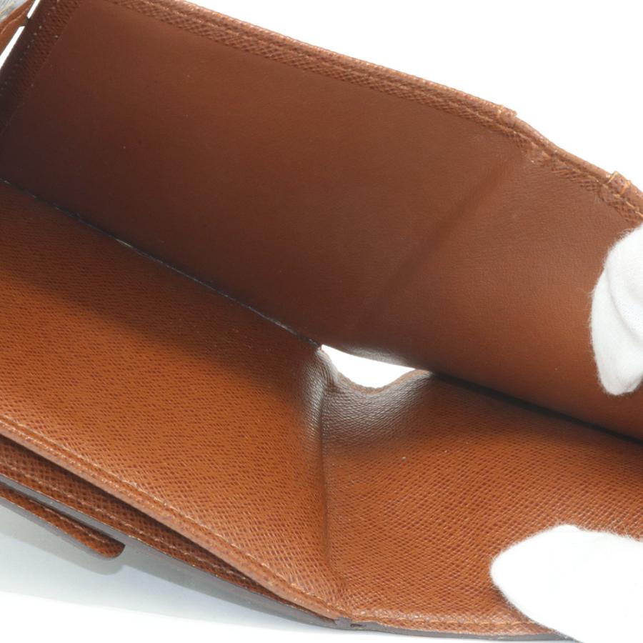 LOUIS VUITTON（ルイ・ヴィトン） モノグラム M61652 Wホック 折り財布