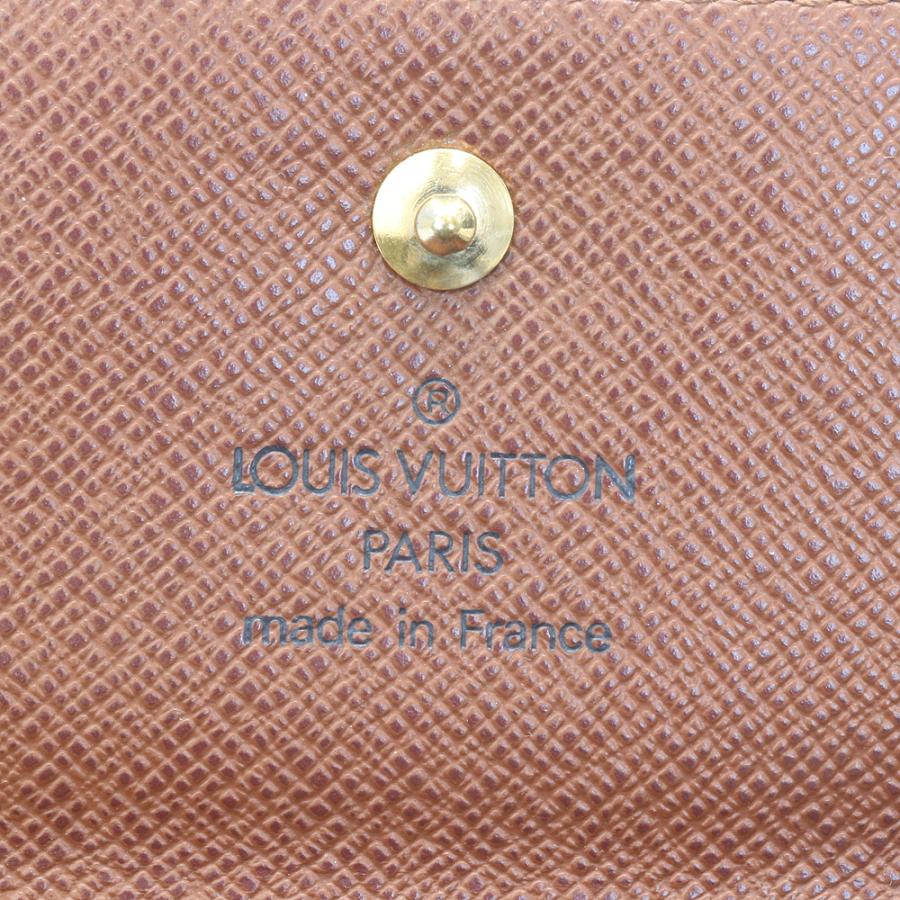LOUIS VUITTON（ルイ・ヴィトン） モノグラム M61652 Wホック 折り財布