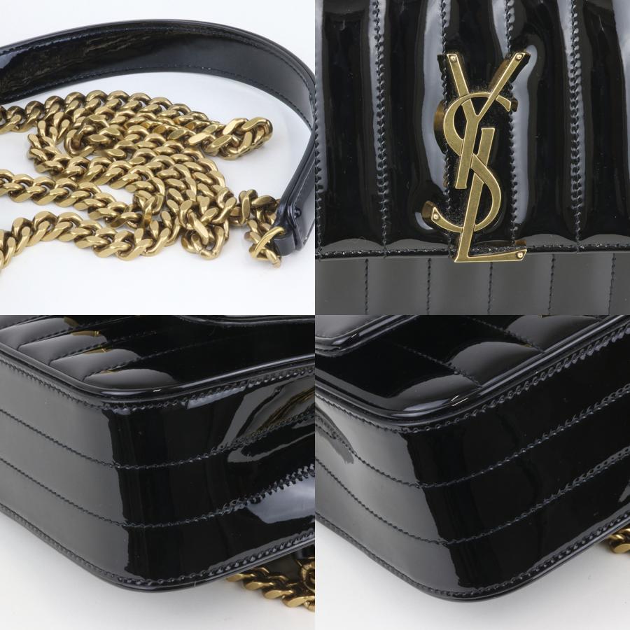 SAINT LAURENT サンローランパリ ヴィキ チェーンショルダーバッグ 