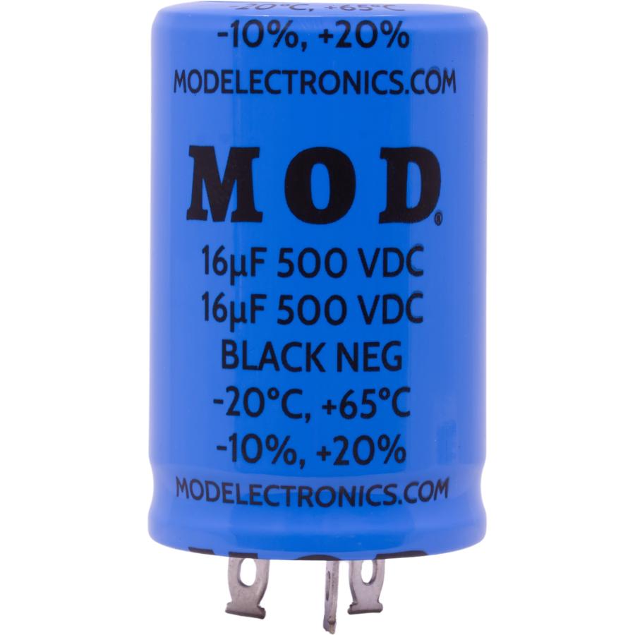 コンデンサ Capacitor - Mod Electronics, Multi-Section, Electrolytic, 500V ...
