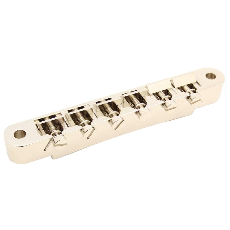 TE用ブリッジMade in USA.  ブラス仕様 ブリッジ Bridge - ABR-1, Wired, Plated Brass Saddles, USA, Nickel