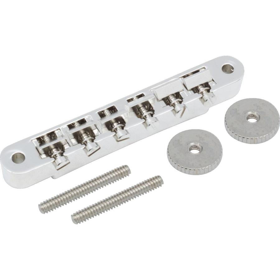 ブリッジ Bridge Set - ABR-1, Nonwired, Brass Saddles, Nickel [送料520円から 同梱可]