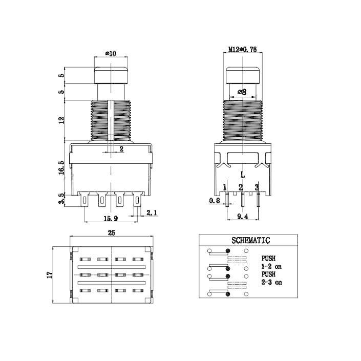UFS4】 UNLATCH FOOT SWITCH 4(アンラッチ) ４系統 UFS4】 UNLATCH FOOT SWITCH 4(アンラッチ) 4系統 UNLATCH FOOT