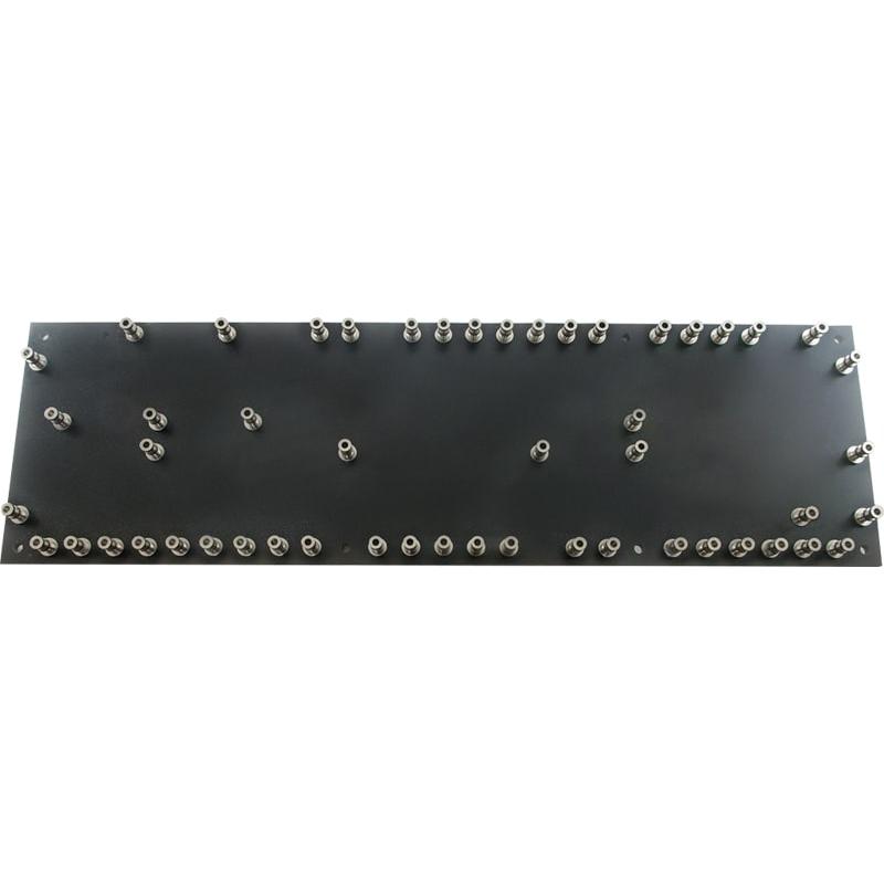タレットボード Turret Board Black, 3mm, Loaded with 52 Turrets, 258mm x 76mm