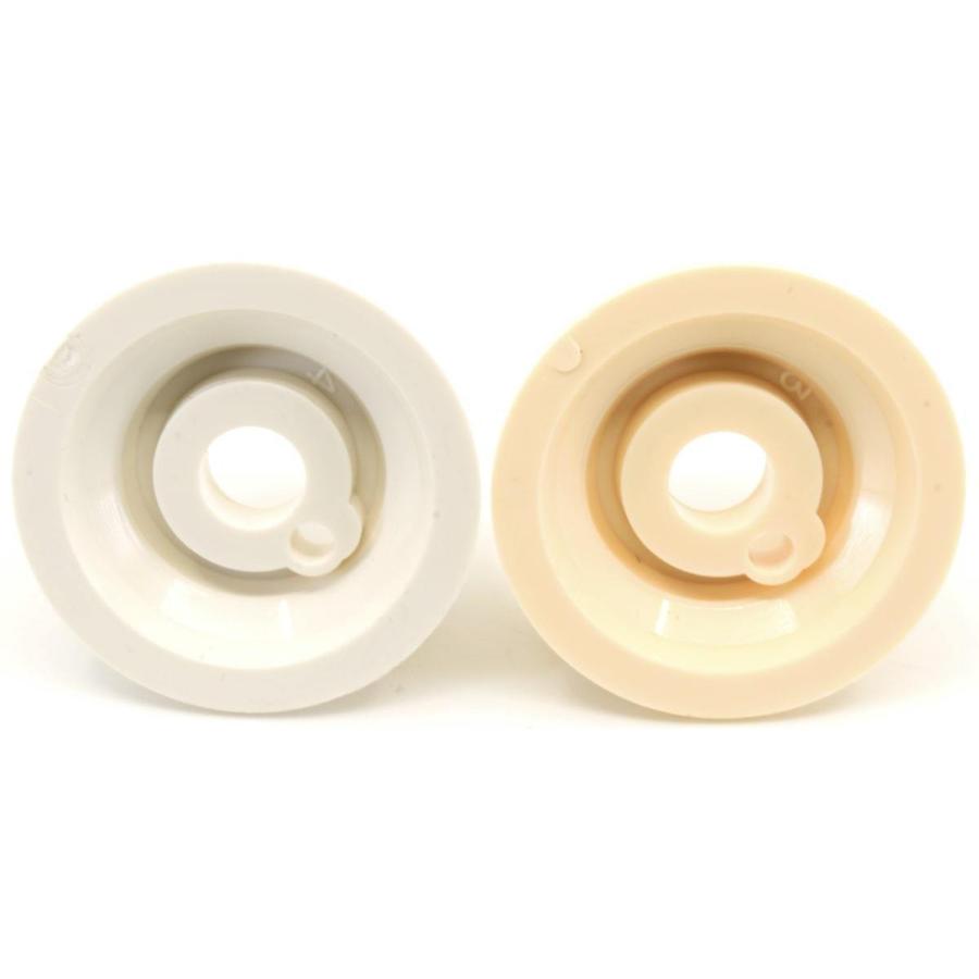 値下げノーブランド　ストラトキャスタータイプ　ロックペグ・ミニスイッチ Fender ノブ Knob - Fender, S-1 Switch Stratocaster, Parchment (1