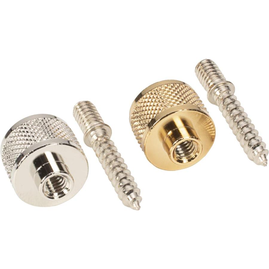 ストラップボタン Strap Buttons / Pins - Gretsch, Screw-On, Chrome [送料170円から 同梱可]｜fujishima-ctm-gtr｜02