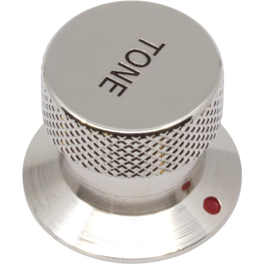 ノブページ ノブ Knob - Metal, Set Screw, Chrome Plated, Vox Style, Tone (1