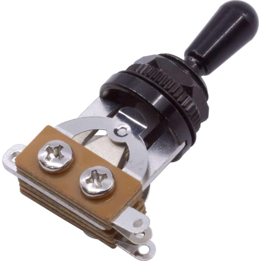 トグルスイッチ Switch Les Paul 3 Position, US RetroFit, black base [送料170円