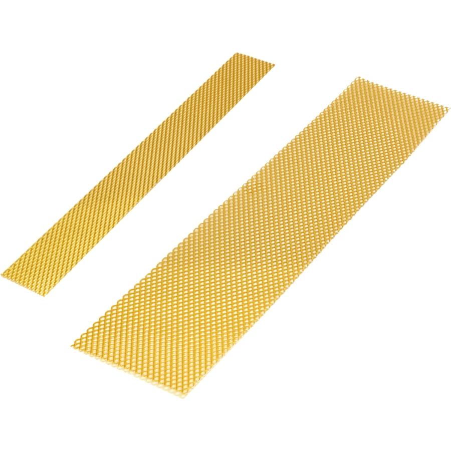 バント Vent - Vintage Marshall Style, Metal Mesh, Gold, 24 in. x 5 in.の画像