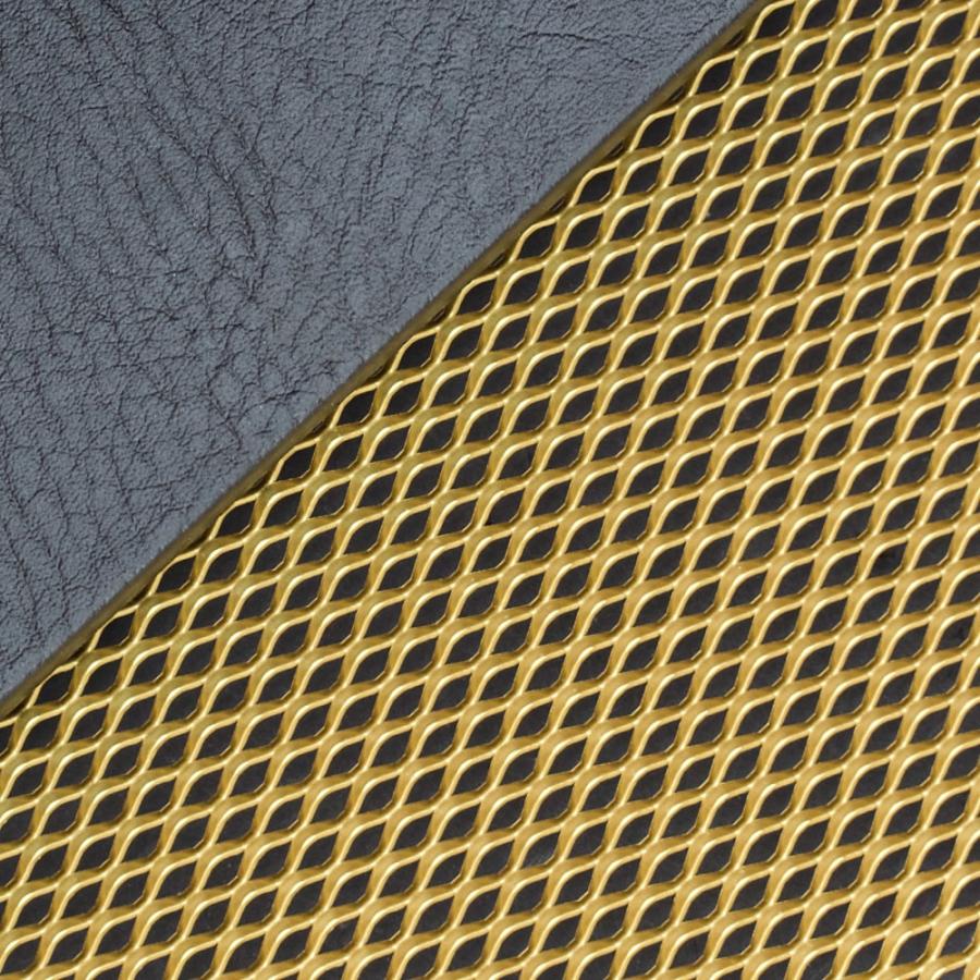 バント Vent - Vintage Marshall Style, Metal Mesh, Gold, 24 in. x 5 in.の画像