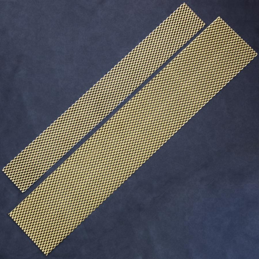 バント Vent - Vintage Marshall Style, Metal Mesh, Gold, 24 in. x 5 in.の画像